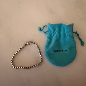 Tiffany & Co. Silver Venetian Link Bracelet in sterling silver